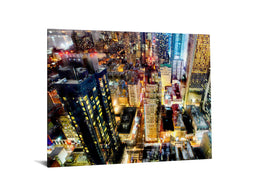 Temp Glass W/Foil - City Scape Tempered Glass