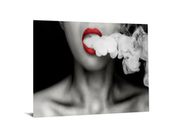 Temp Glass W/Foil - Rolling Smoke Tempered Glass