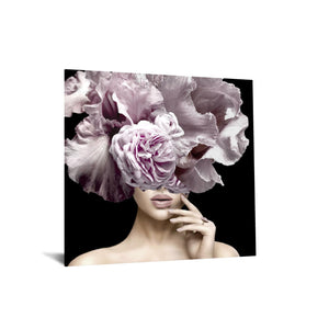 Temp Glass W/Foil - Pink Peonie Tempered Glass