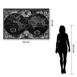 Temp Glass W/Foil - Geographica Tempered Glass