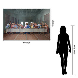 Temp Glass W/Foil - Last Supper Tempered Glass