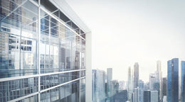 Temp Glass W/Foil -Skyscraper Tempered Glass