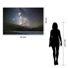 Temp Glass W/Foil -Starry Mountain Tempered Glass