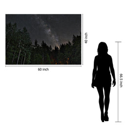 Temp Glass W/Foil -Starry Forest Tempered Glass