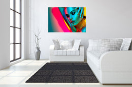 Temp Glass W/Foil -Electric Stroke Tempered Glass