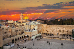 Tempered Glass W/ Foil - Jerusalem Wailing Wall Tempered Glass