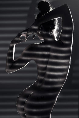 Tempered Glass W/ Foil - Woman In The Shadows Tempered Glass