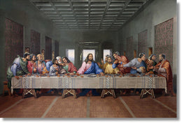 Temp Glass W/ Foil - Last Supper (Ethnic) Tempered Glass
