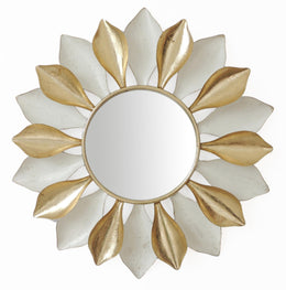 Metal Wall Mirror Mixed Media