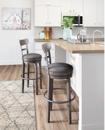 ASD388-230 Caitbrook Tall UPH Swivel Barstool