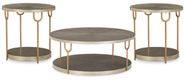 Ranoka Coffee Table with 2 End Tables