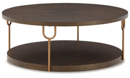 Brazburn Coffee Table with End Table