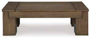 Rosswain Coffee Table with 2 End Tables