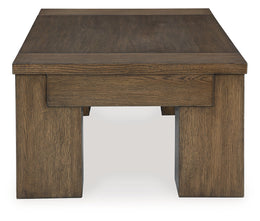 Rosswain Coffee Table with 2 End Tables