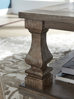 Johnelle Coffee Table with 2 End Tables
