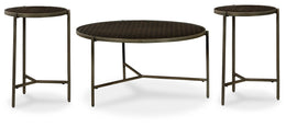 Doraley Coffee Table with 2 End Tables