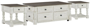 Havalance Coffee Table with 2 End Tables
