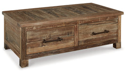 Randale Cocktail Table with Storage