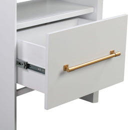 Libre White Nightstand - UK