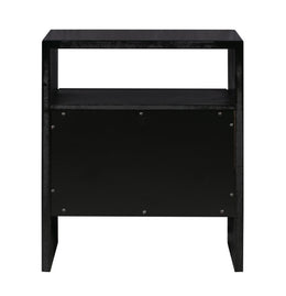 Libre Black Nightstand - UK