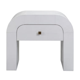 Hump White Nightstand