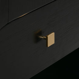 Hump 6 Drawer Black Dresser - UK