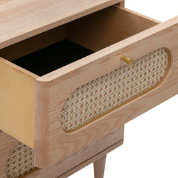 Carmen Cane Nightstand - UK
