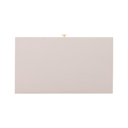Suzie Cream & Rattan Nightstand