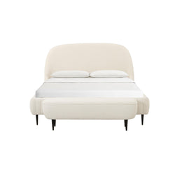 Denise Cream Boucle Bed in UK King