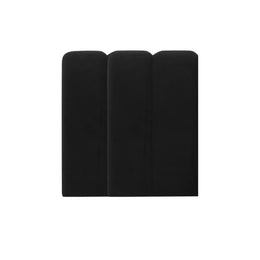 Palani Black Velvet Wings - Queen or King (Set of 2)