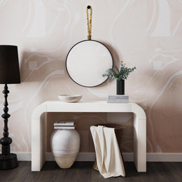 Jenna Black Concrete Table Vase