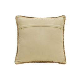 Blank Mind Black Square Accent Pillow