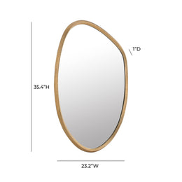 Mika Gold Wall Mirror