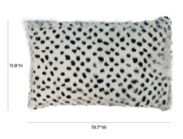 Genuine Goatskin 12x20 Inch Pillow