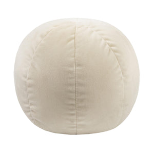 Boba 14 Inch Cream Velvet Pillow