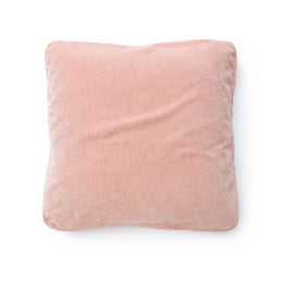 Tipsy Rose Upcycled Chenille 20" x 20" Square Floppy Pillow