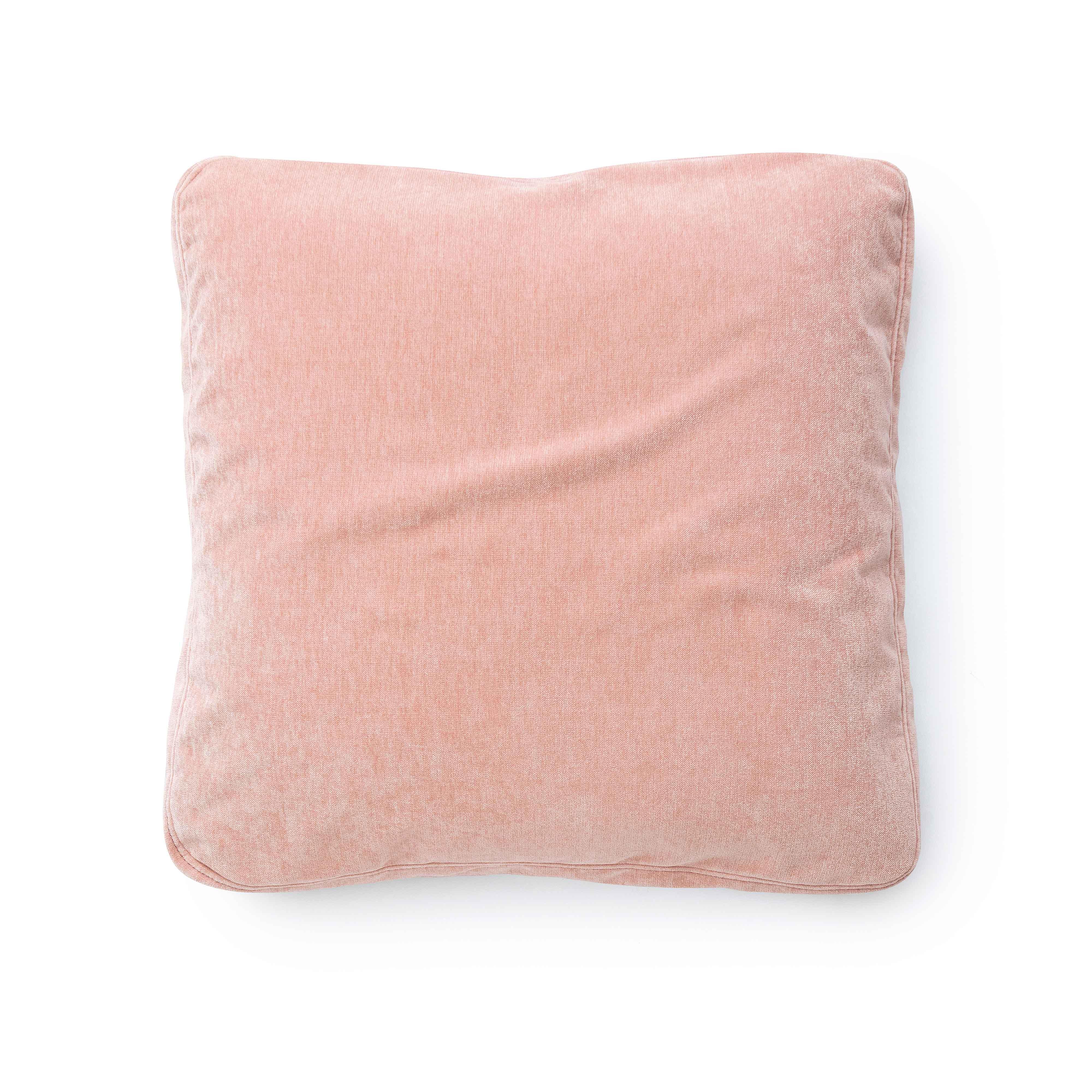 Tipsy Rose Upcycled Chenille 20" x 20" Square Floppy Pillow