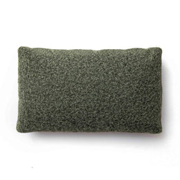 Malolo Green Long Mohair 20 x 12 inch Rectangular Vegan-Down Pillow