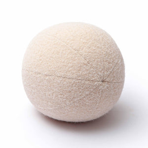 Boba Rose-Tan Long Mohair 9" Pillow