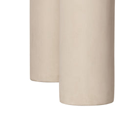Barbara Cream Textured Indoor / Outdoor 47" Round Dining Table