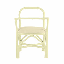 Ginny Cream Rattan Dining Chair