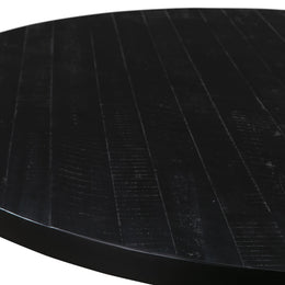 Rishi Black Rope Round Table - UK