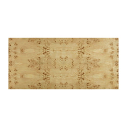 Brandyss Natural Burl Rectangular Dining Table