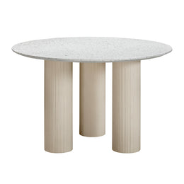 Parcino Terrazzo Concrete Indoor / Outdoor Dining Table - UK