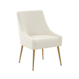Beatrix Cream Performance Boucle Side Chair - UK
