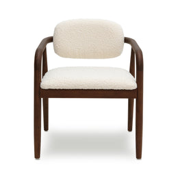 Betsy Cream Performance Boucle Dining Chair