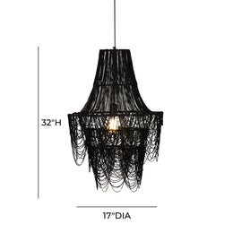 Raipur Black Pendant