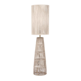 Beam Cream Natural Jute Floor Lamp