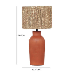 Atrani Natural Terracotta Table Lamp