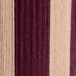 Guinevere Purple and Pink Striped Cotton Table Lamp
